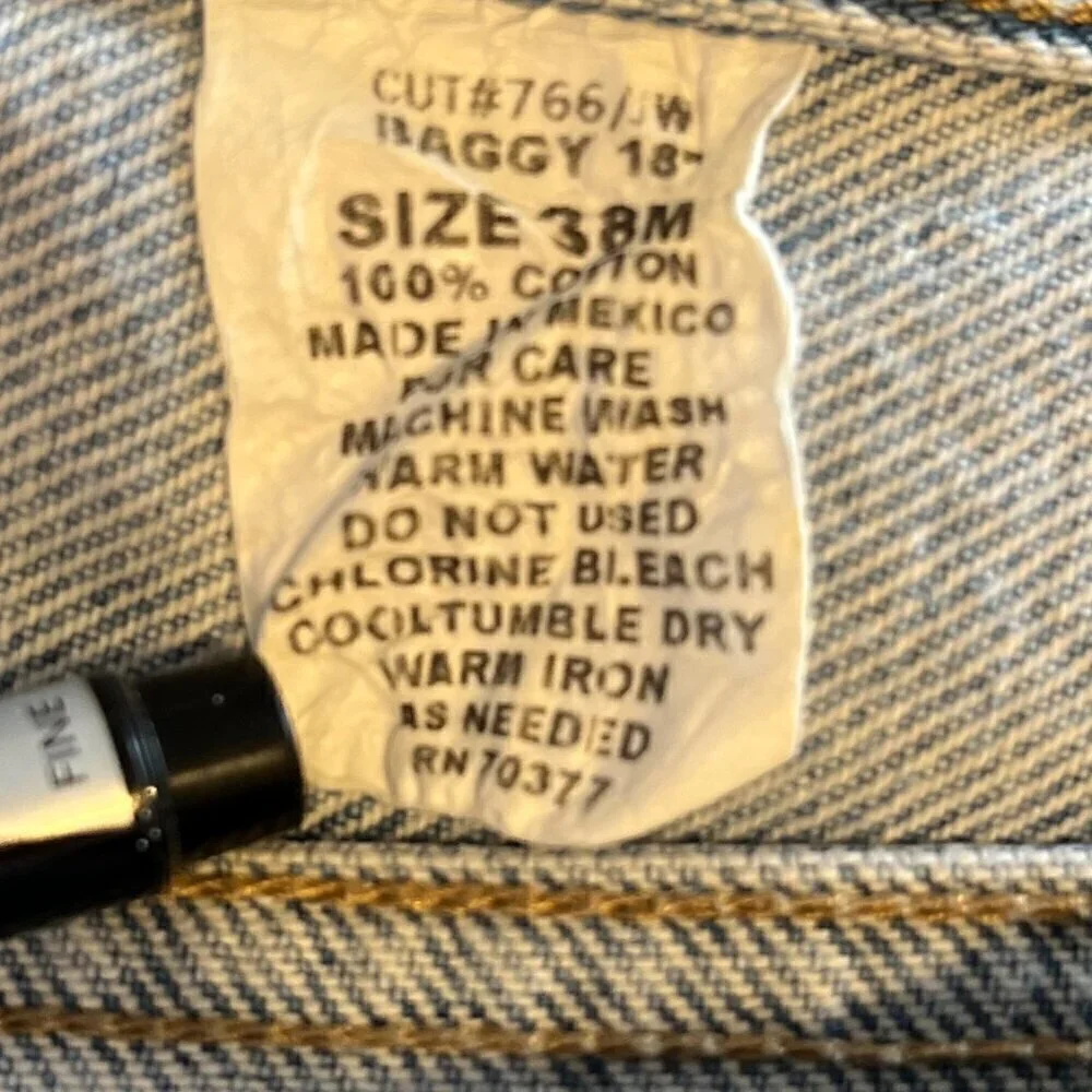 Jeans West Vintage  Men's Baggie 18